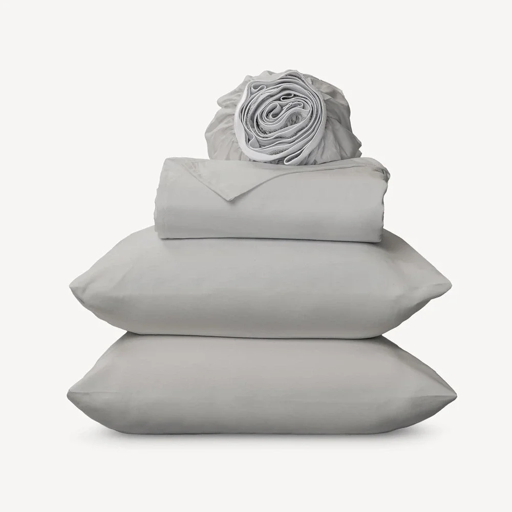 Leesa Bamboo Cotton Blend Sheet Set, 300 Count Sheets, Cooling, Calif King